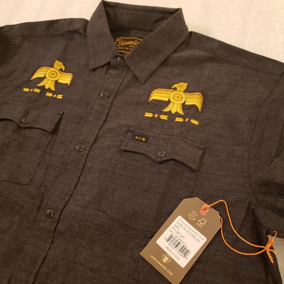 NWT Rare Howler Bros Mens Large ACL TV 50th Anniversary Snapshirt Pilot Bird - Picture 1 of 15